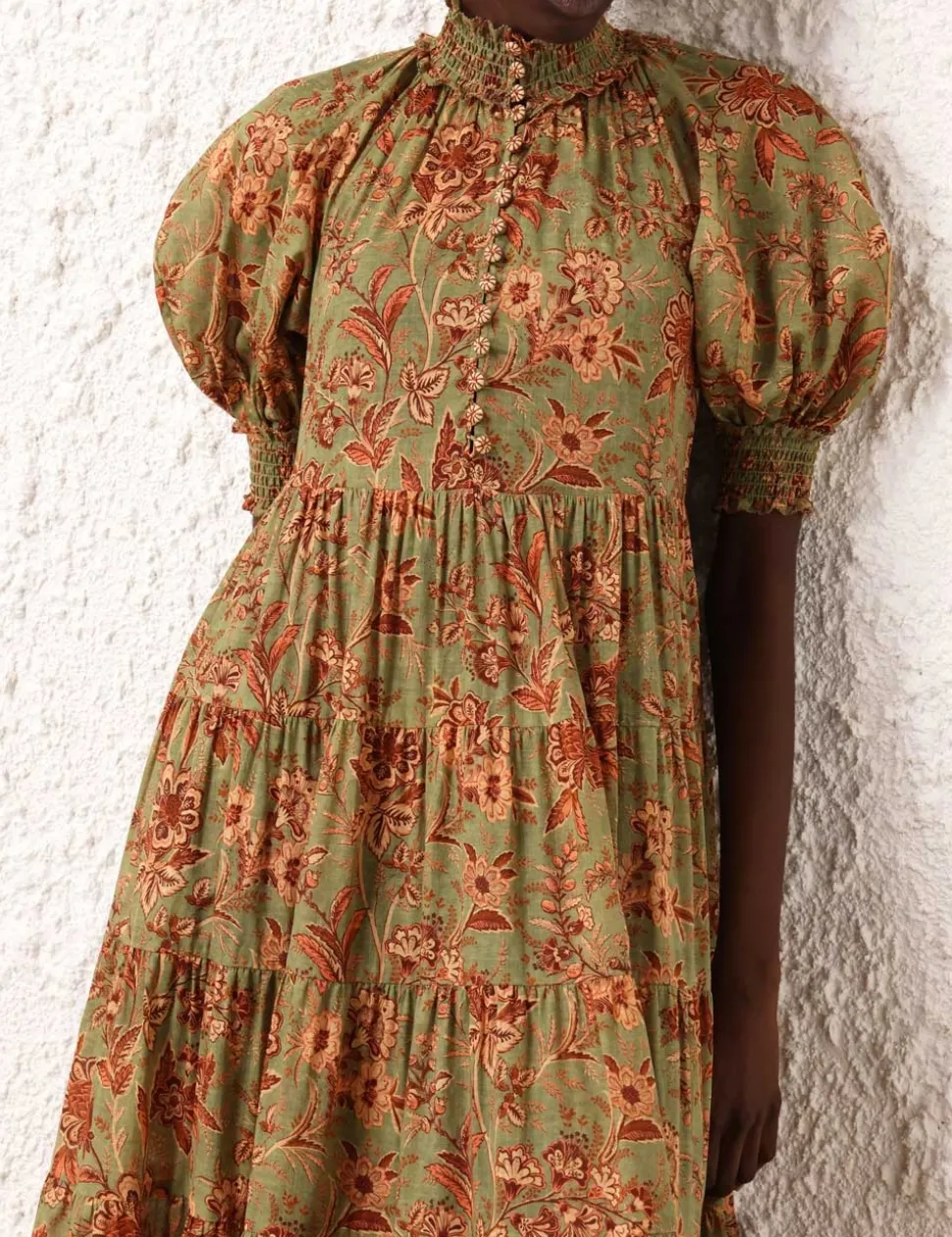 Junie Tiered Swing Maxi Dress