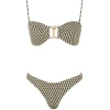 Lexi Textured Knot Trim Bikini