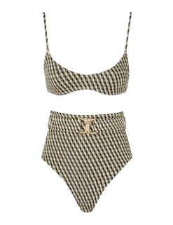 Lexi Textured Scoop Bikini