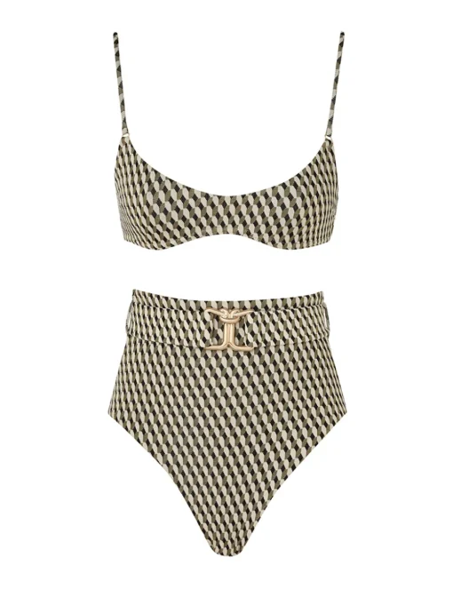 Lexi Textured Scoop Bikini