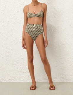 Lexi Textured Scoop Bikini