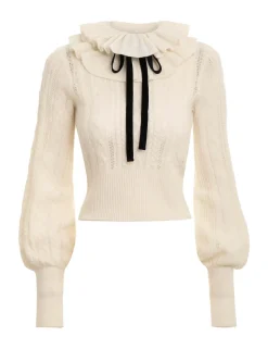 Luminosity Frill Neck Sweater
