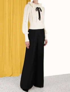 Luminosity Frill Neck Sweater