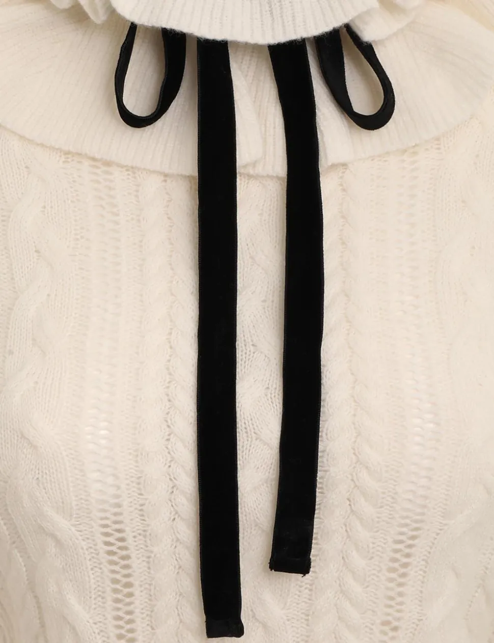 Luminosity Frill Neck Sweater