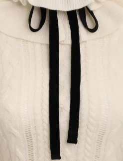 Luminosity Frill Neck Sweater