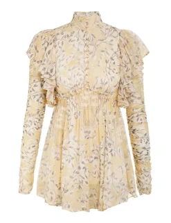 Luminosity Gathered Blouse