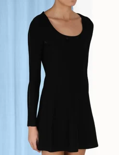 Luminosity Knit Panelled Mini