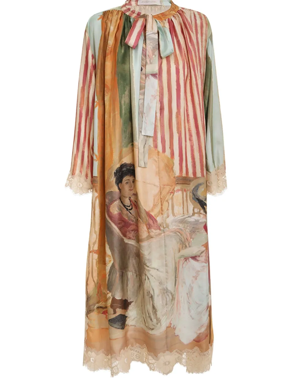 Luminosity Lace Back Midi