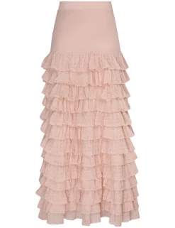 Luminosity Lace Frill Skirt