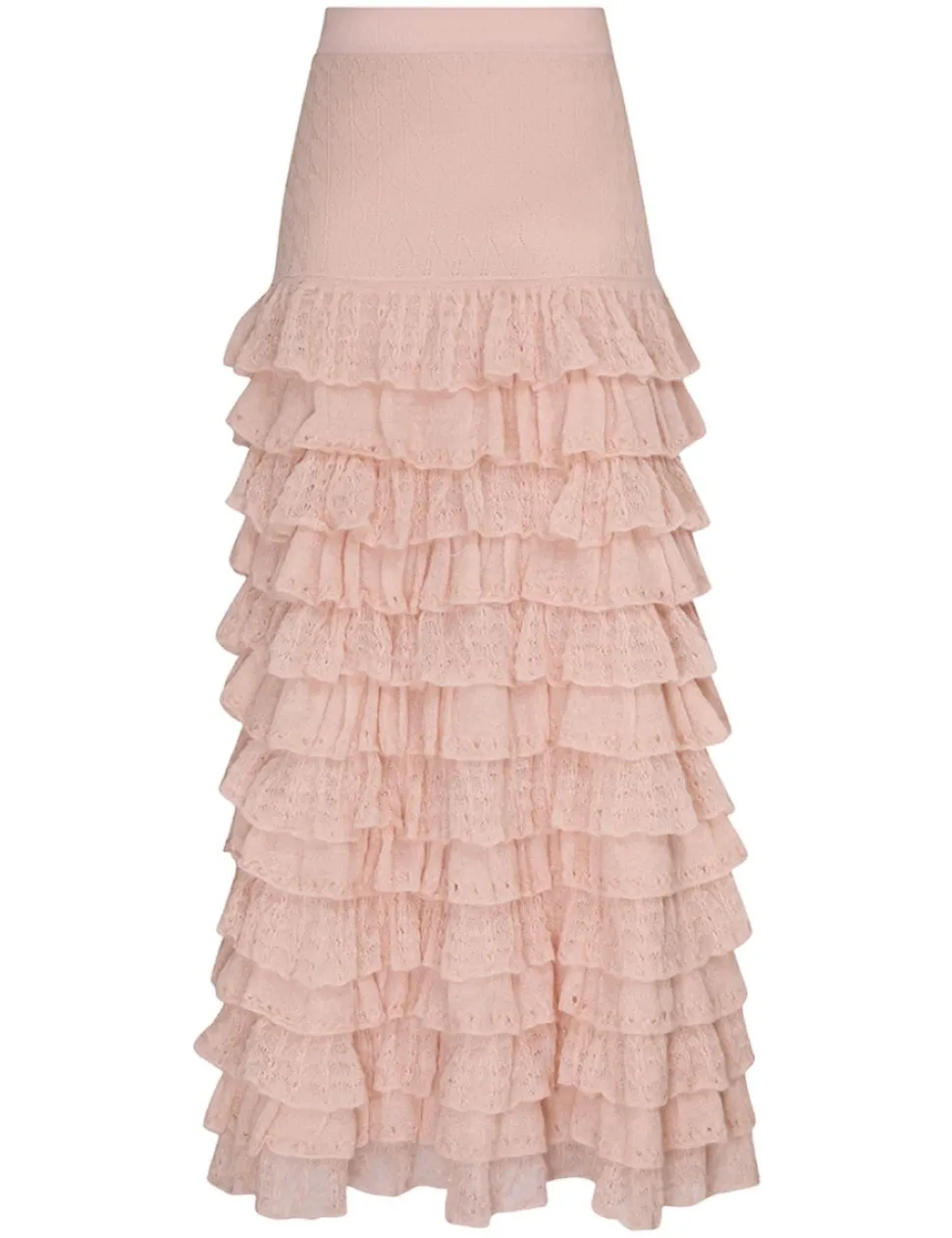 Luminosity Lace Frill Skirt