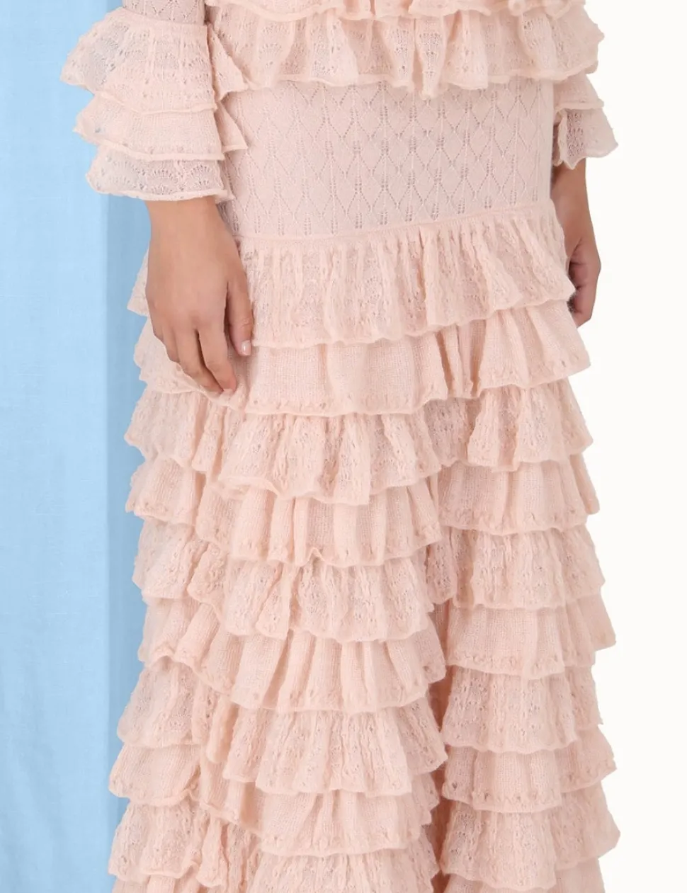 Luminosity Lace Frill Skirt