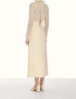 Luminosity Lace Paneled Blouse