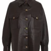 Luminosity Leather Shirt