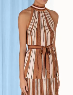 Luminosity Lurex Halter Top