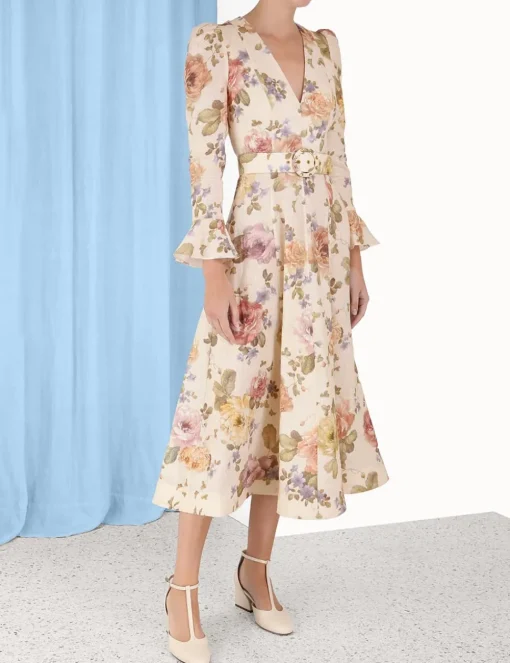 Luminosity Midi Dress