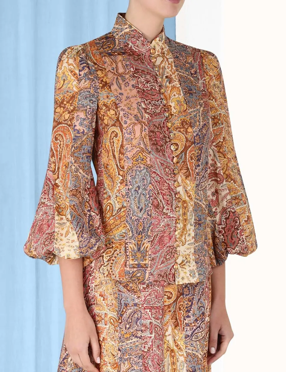 Luminosity Paisley Blouse