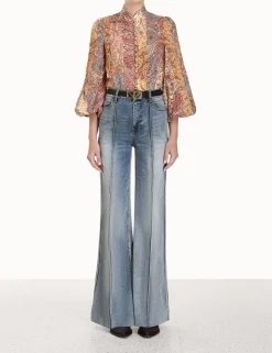 Luminosity Paisley Blouse