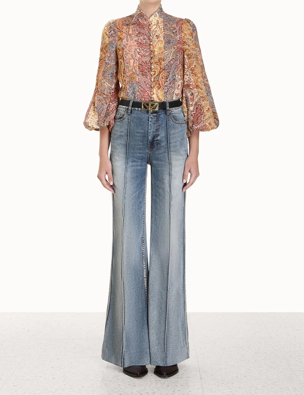 Luminosity Paisley Blouse