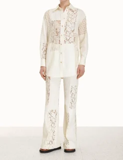 Luminosity Patch Lace Pant