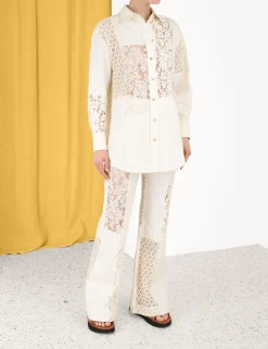 Luminosity Patch Lace Pant