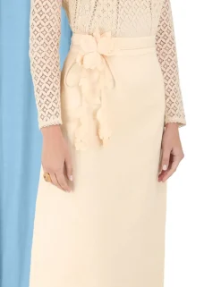 Luminosity Pencil Midi Skirt