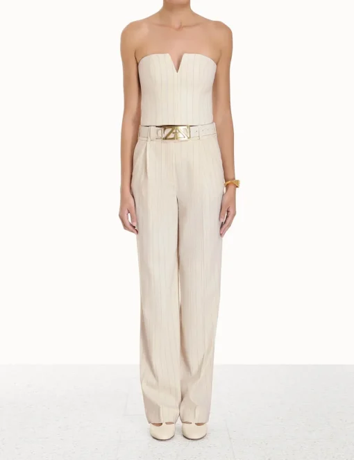 Luminosity Pinstripe Bustier
