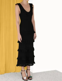 Luminosity Ruffle Tank Dress