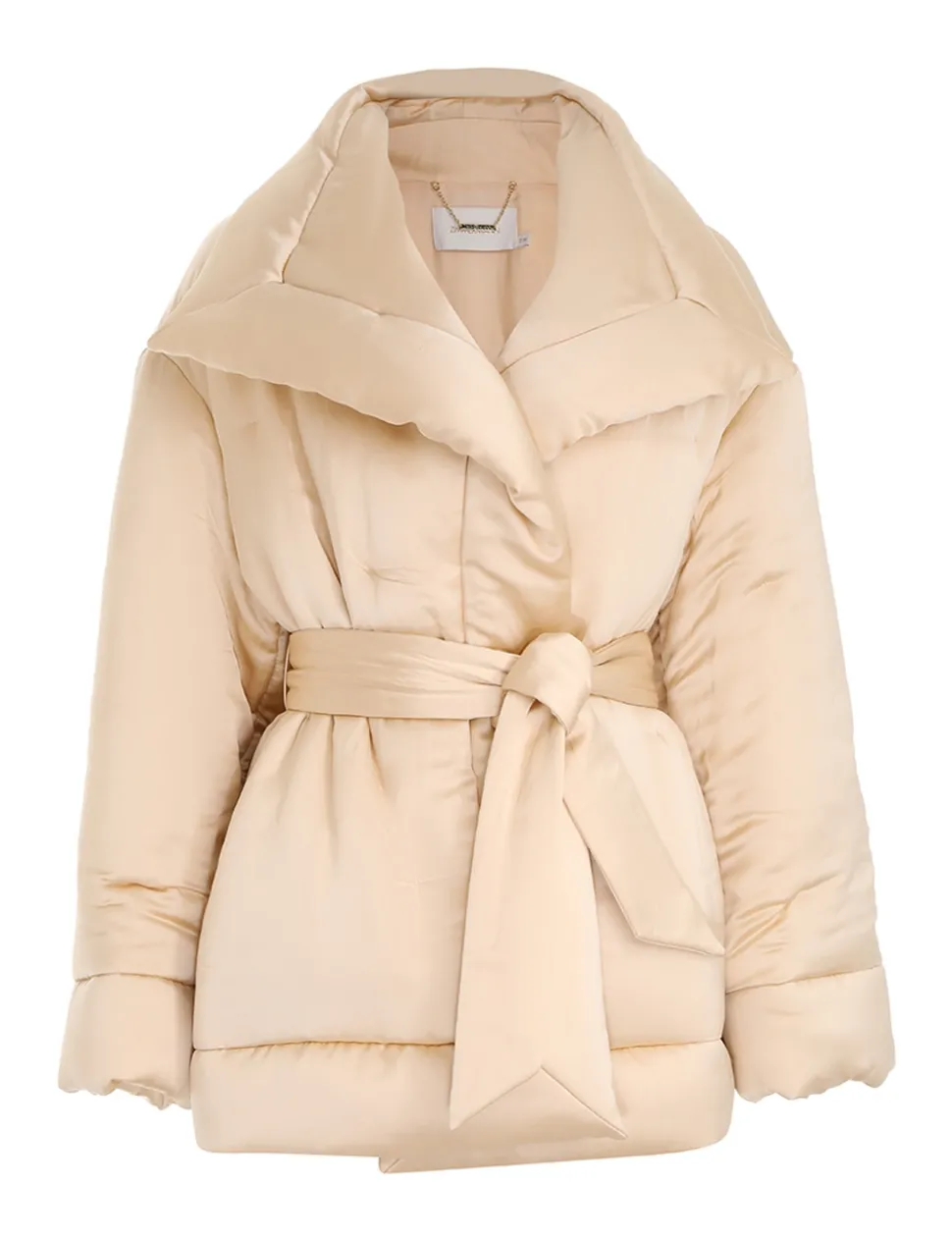 Luminosity Satin Wadded Jacket