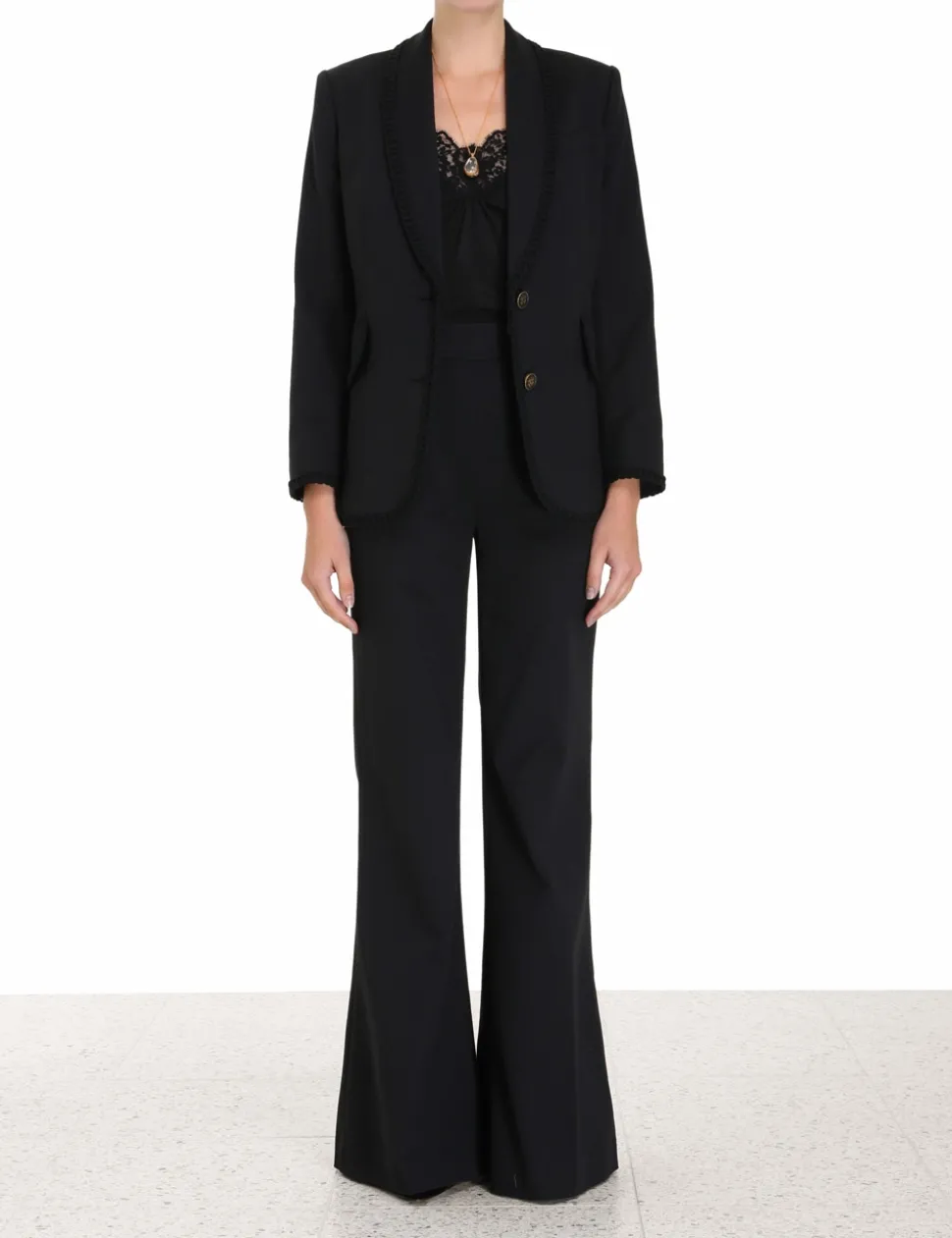 Luminosity Shawl Collar Blazer