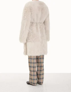 Luminosity Shearling Coat