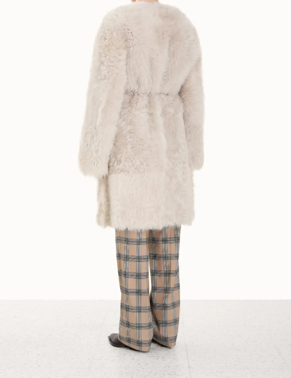Luminosity Shearling Coat