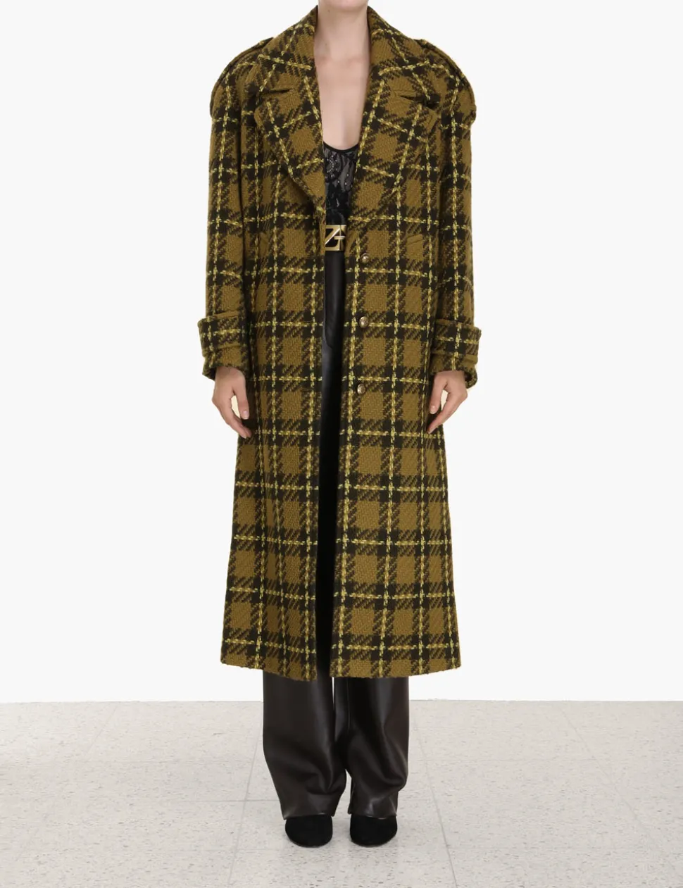 Luminosity Wool Coat