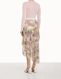 Lyrical Asymmetric Skirt