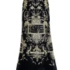 Lyrical Embroidery Maxi Skirt
