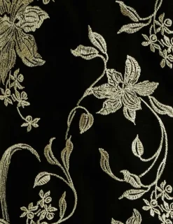 Lyrical Embroidery Maxi Skirt