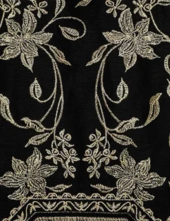 Lyrical Embroidery Midi Dress