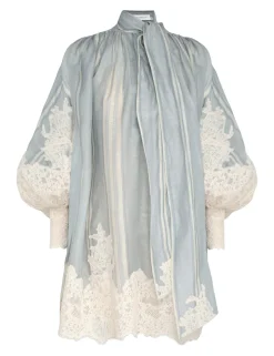 Lyrical Lace Edge Tie Mini