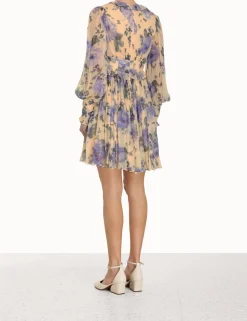 Lyrical Ruffle Mini Dress