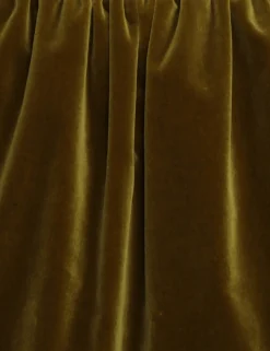 Lyrical Velvet Mini Skirt