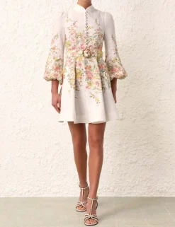 Matchmaker Buttoned Mini Dress