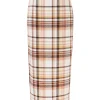 Matchmaker Check Pencil Skirt