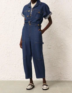 Matchmaker Denim Boiler Suit