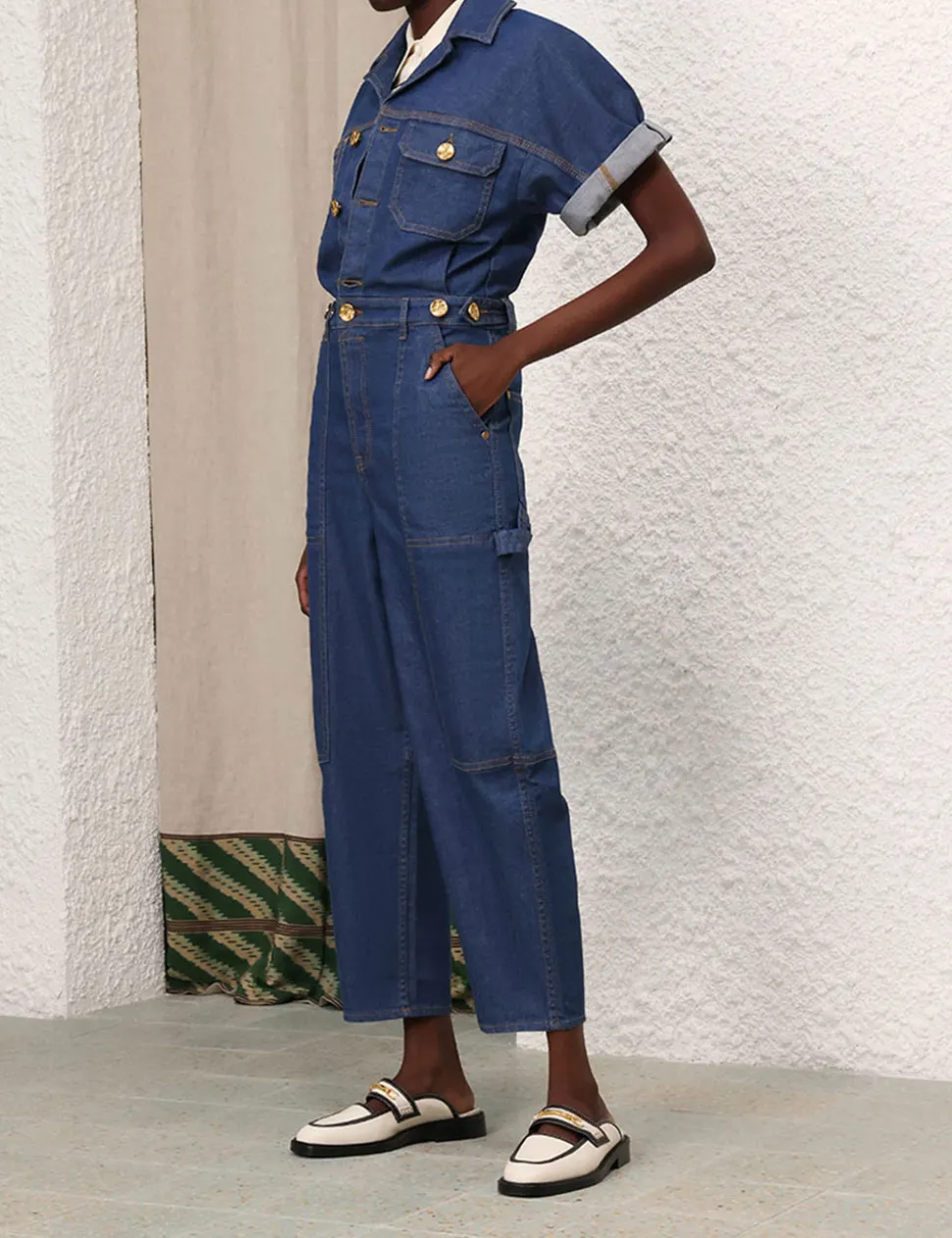 Matchmaker Denim Boiler Suit