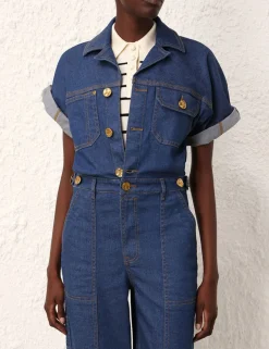 Matchmaker Denim Boiler Suit
