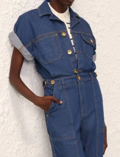 Matchmaker Denim Boiler Suit