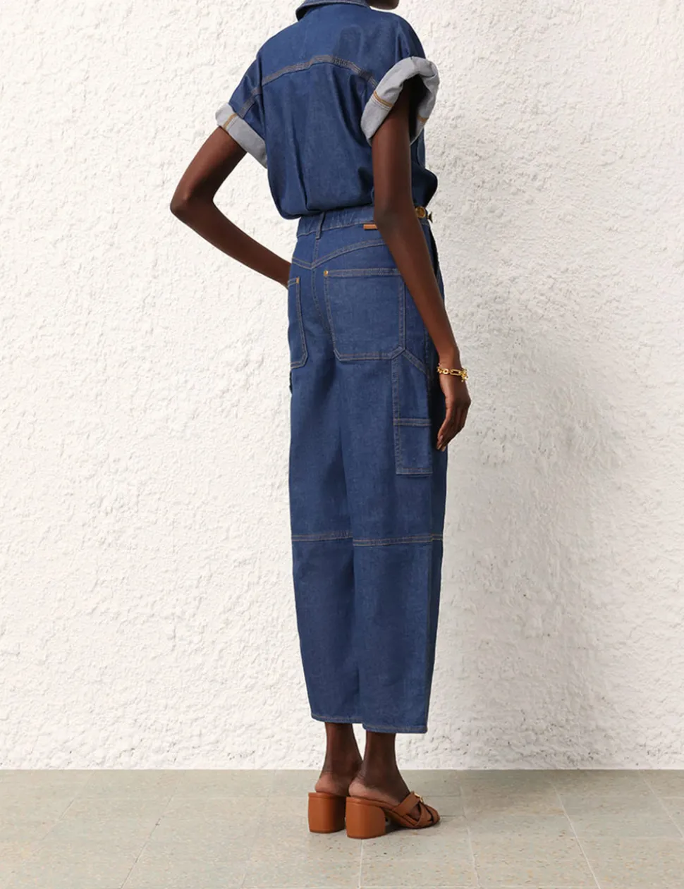 Matchmaker Denim Boiler Suit