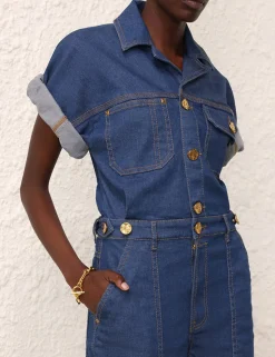 Matchmaker Denim Boiler Suit