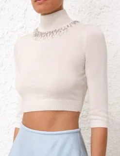 Matchmaker High Neck Crop Top