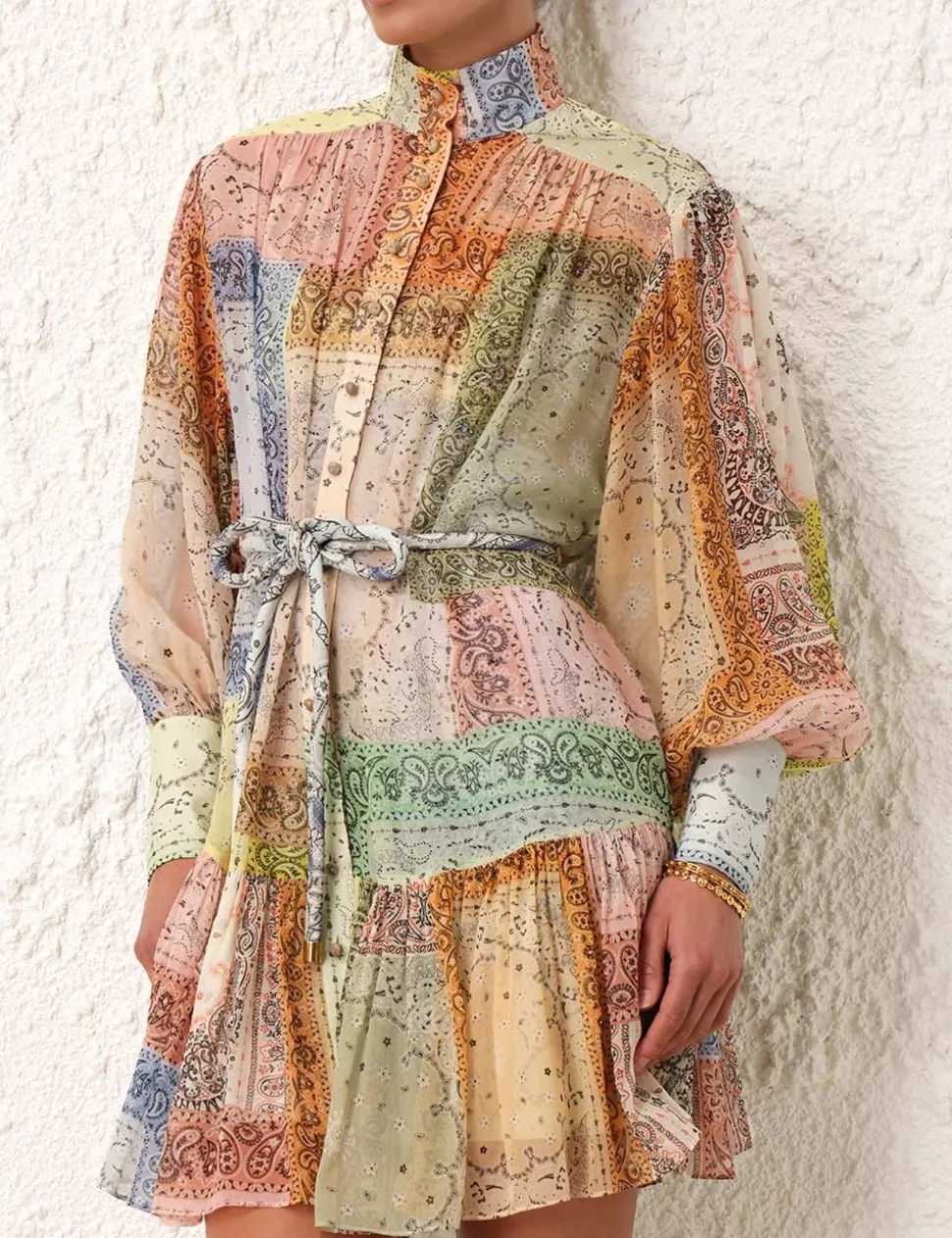 Matchmaker Lantern Mini Dress