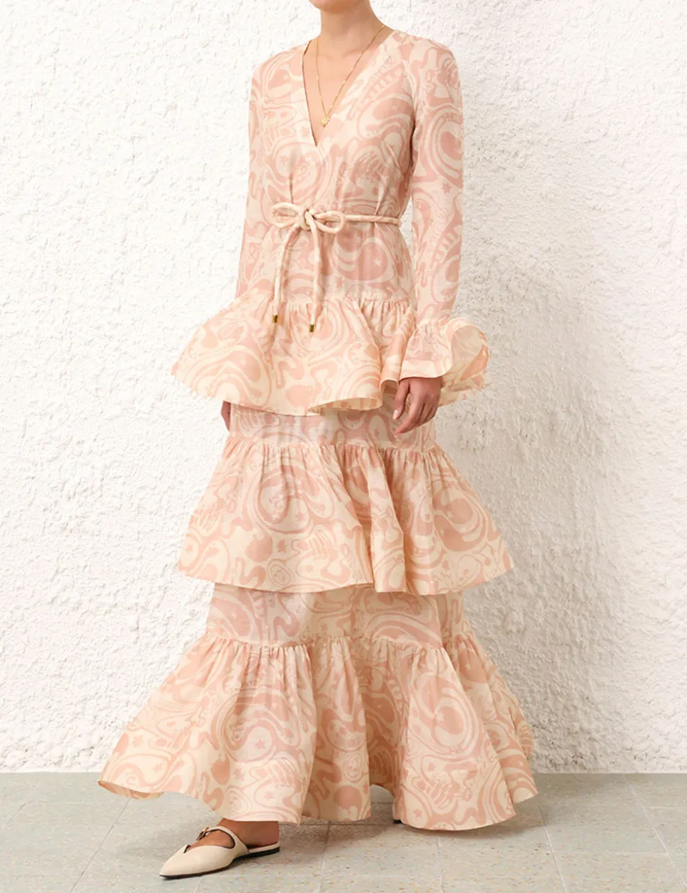 Matchmaker V Neck Gown